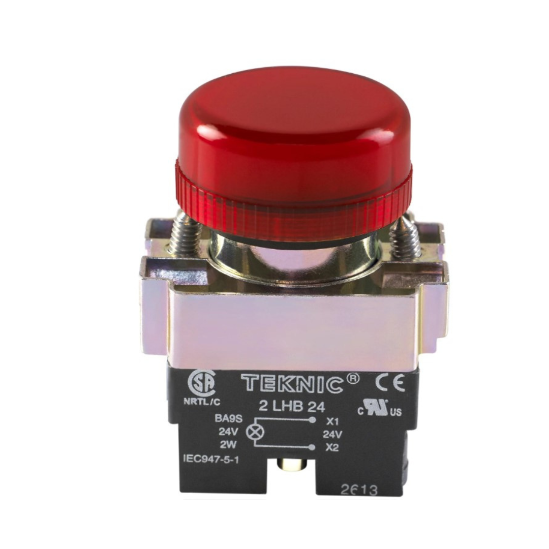 PILOTO ROJO/BOMBILLA  TEKNIC AD/CO ZB2