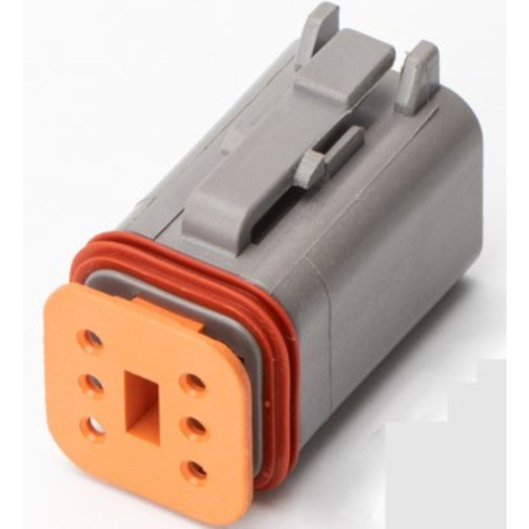 DT-SERIES 6-WAY, FEMALE CONNECTOR ( CO/AD DEUTCH )