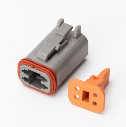 DT-SERIES 4-WAY, FEMALE CONNECTOR ( CO/AD DEUTCH )