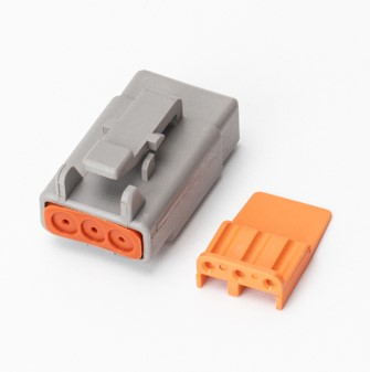 DTM-SERIES 3-WAY, FEMALE CONNECTOR