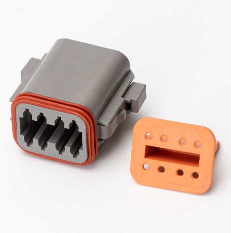 DT-SERIES 8-WAY, FEMALE CONNECTOR ( CO/AD DEUTCH )
