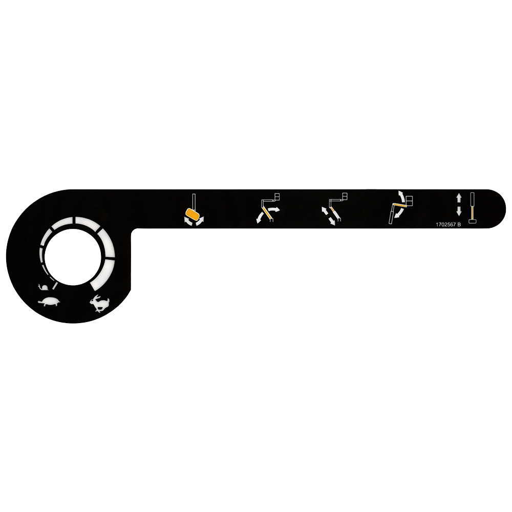 Decalque, Função Velocidade ​​AD/CO 1702567B