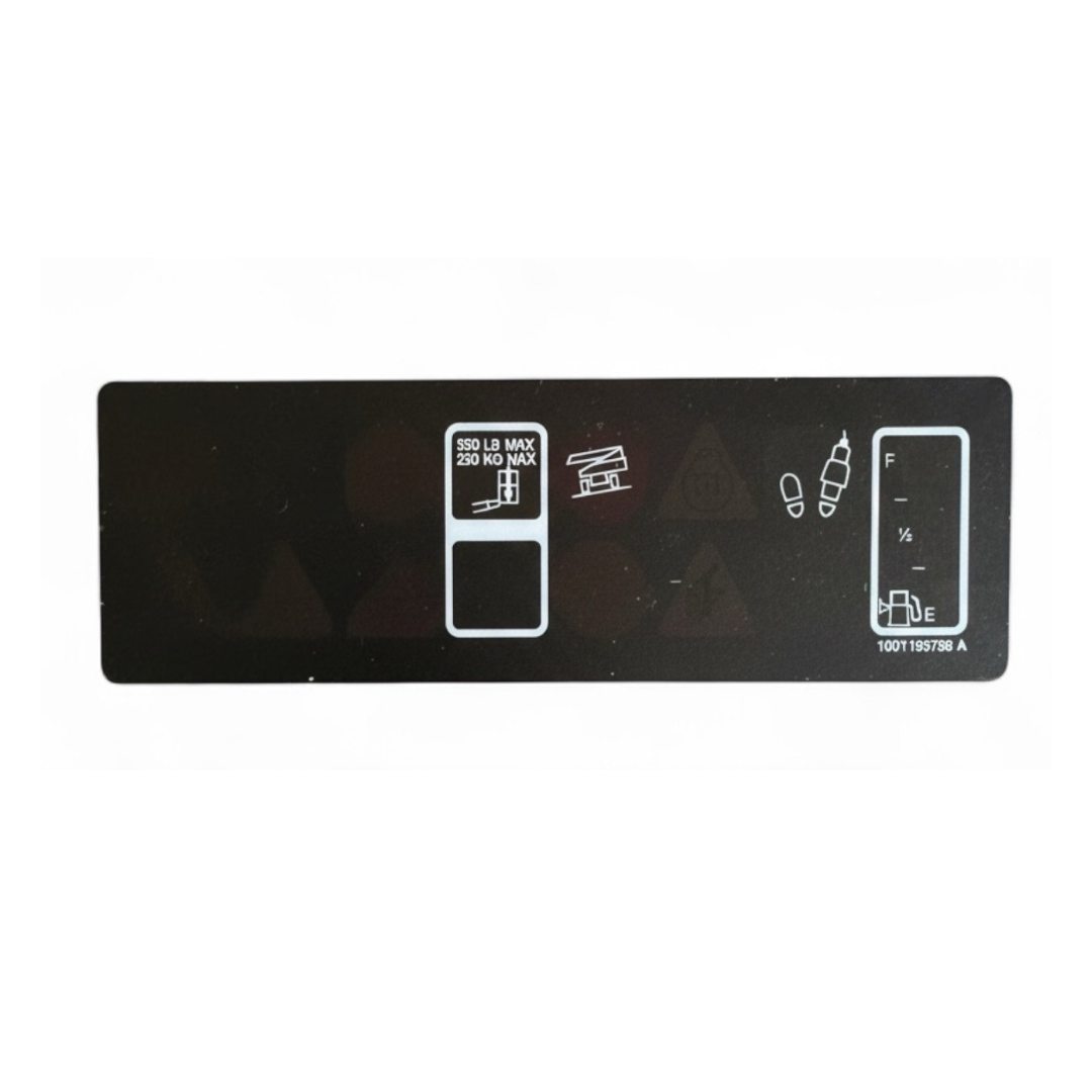 Decal, Platfrom Display AD/CO 1001193756