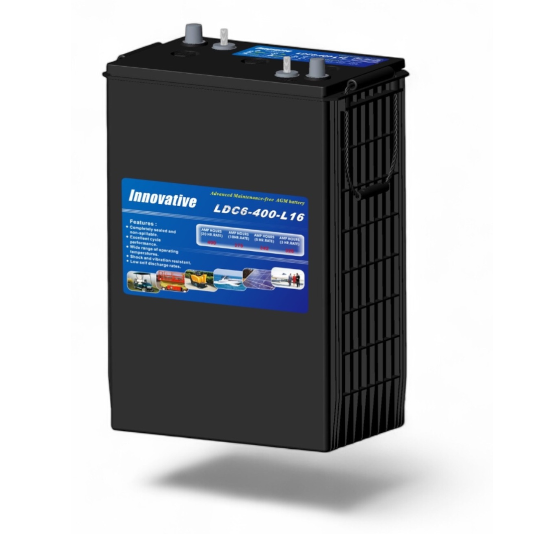 BATERÍA LEOCH AGM 6V - LDC6-400-L1