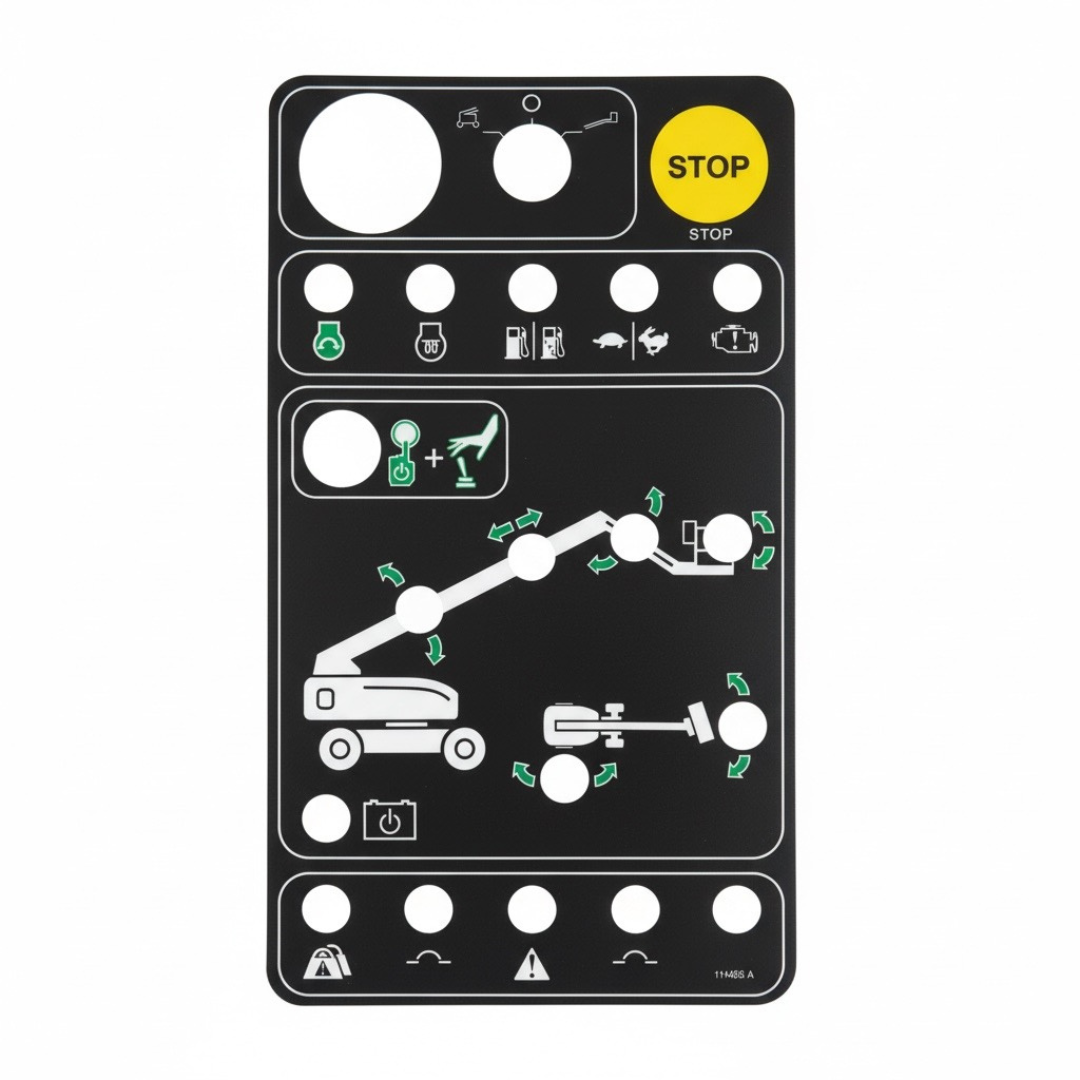 DECAL GROUND CONTROL BOX AD/CO 114465GT